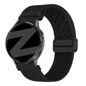 Bandz Huawei Watch GT 6 - 41mm Vintage Nylon Strap (Black)
