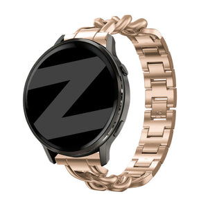 Bandz ICE Smart 3.0 Round 1.20 Metal Strap 'Chains' (Rose Gold)