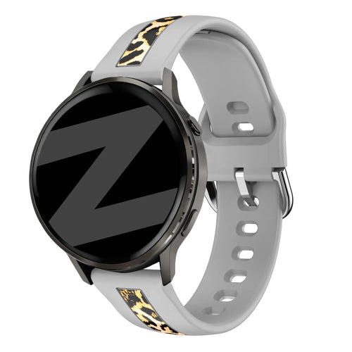 Bandz Polar Ignite 2 Dual Leopard Strap (Light Grey)