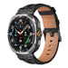 Samsung Galaxy Watch Ultra Solid Leather Strap (Black)