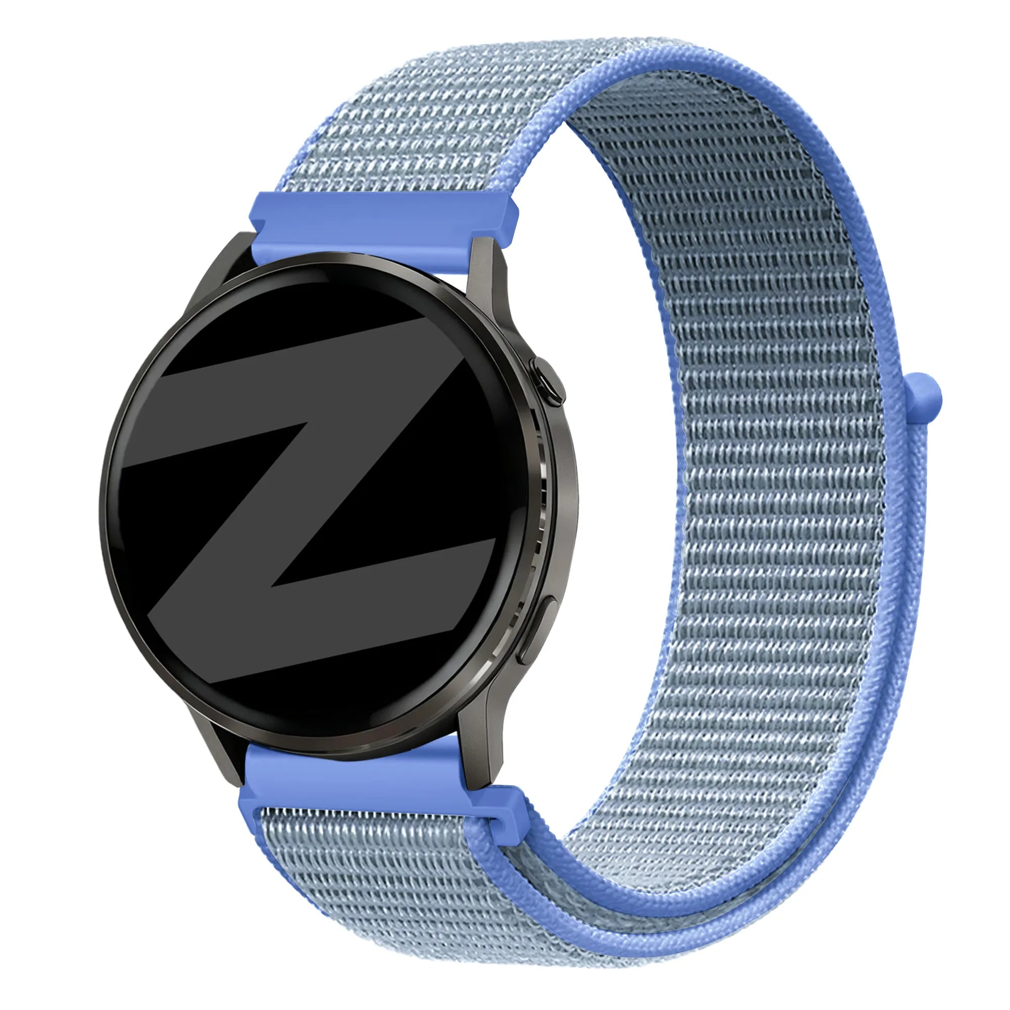 Bandz Garmin Forerunner 255 Nylon Loop Strap (Light Blue)