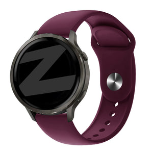 Bandz Garmin Forerunner 255s Sport Strap 'Deluxe' (Wine Red)