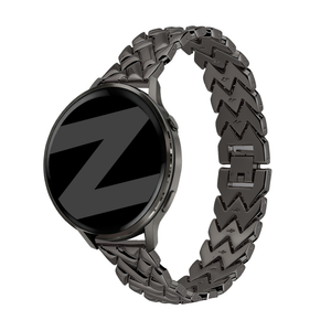 Bandz Withings ScanWatch Light Metal Strap 'V-Type' (Black)