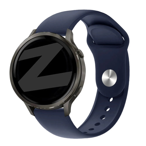 Bandz Garmin Forerunner 265s Sport Strap 'Deluxe' (Dark Blue)
