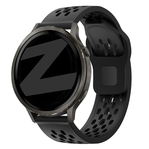 Bandz Garmin D2 Air X10 Silicone Strap 'Air' (Black)