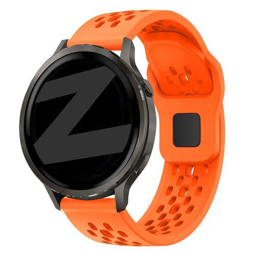 Bandz Garmin Forerunner 265 Silicone Strap 'Air' (Orange)