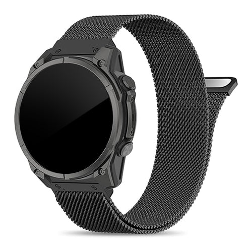 Garmin Descent G1 Premium Milanese Strap (Black)