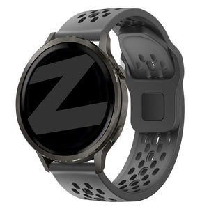 Bandz Garmin Venu 3 Silicone Strap 'Air' (Dark Grey)