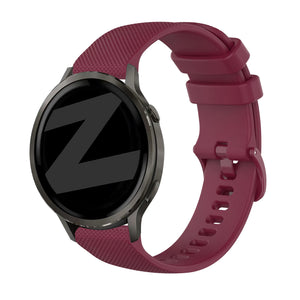 Bandz Garmin D2 Air X10 Silicone Strap 'Premium' (Wine Red)