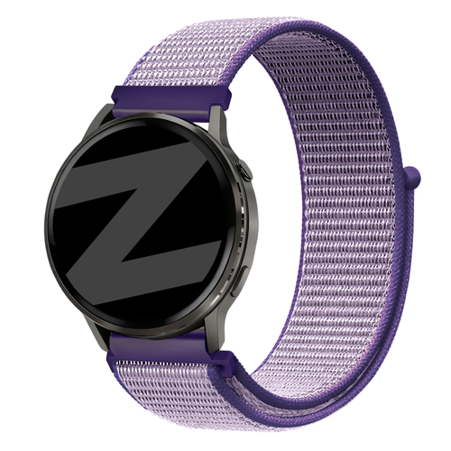 Bandz Garmin Forerunner 265s Nylon Loop Strap (Blue)