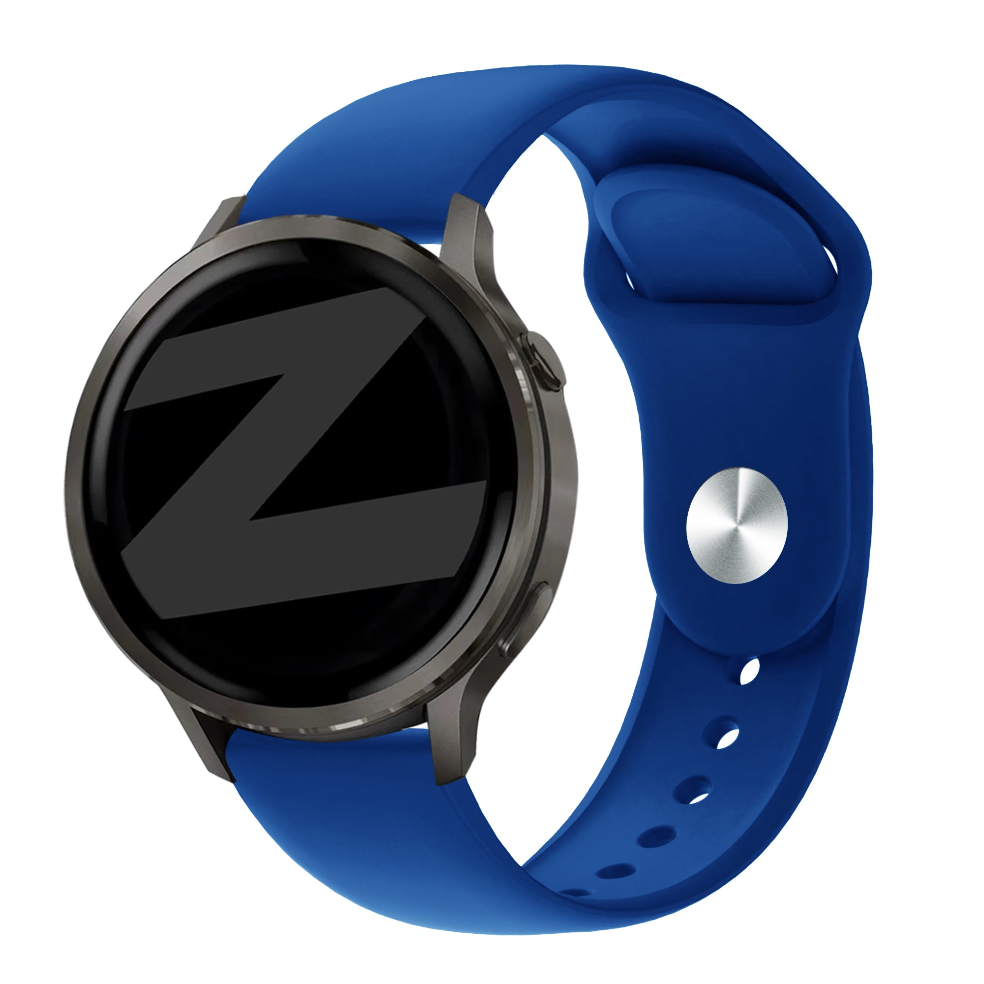 Bandz Garmin Vivoactive 4 Sport Strap 'Deluxe' (Royal Blue)