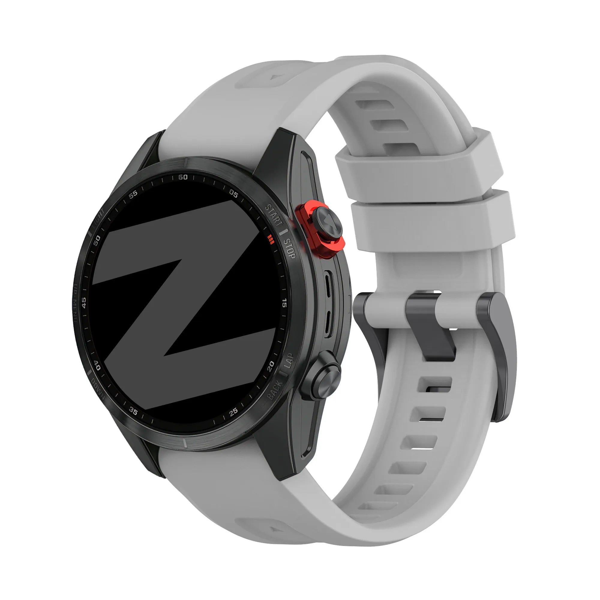 Bandz Garmin Approach S62 Silicone Strap 'Classic' (Grey)