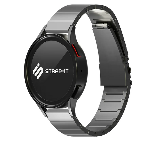 Garmin Forerunner 265 Premium Titanium Strap (Graphite)