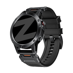Bandz Garmin Enduro 1 / 2 / 3 Silicone Strap 'Explorer' (Black)