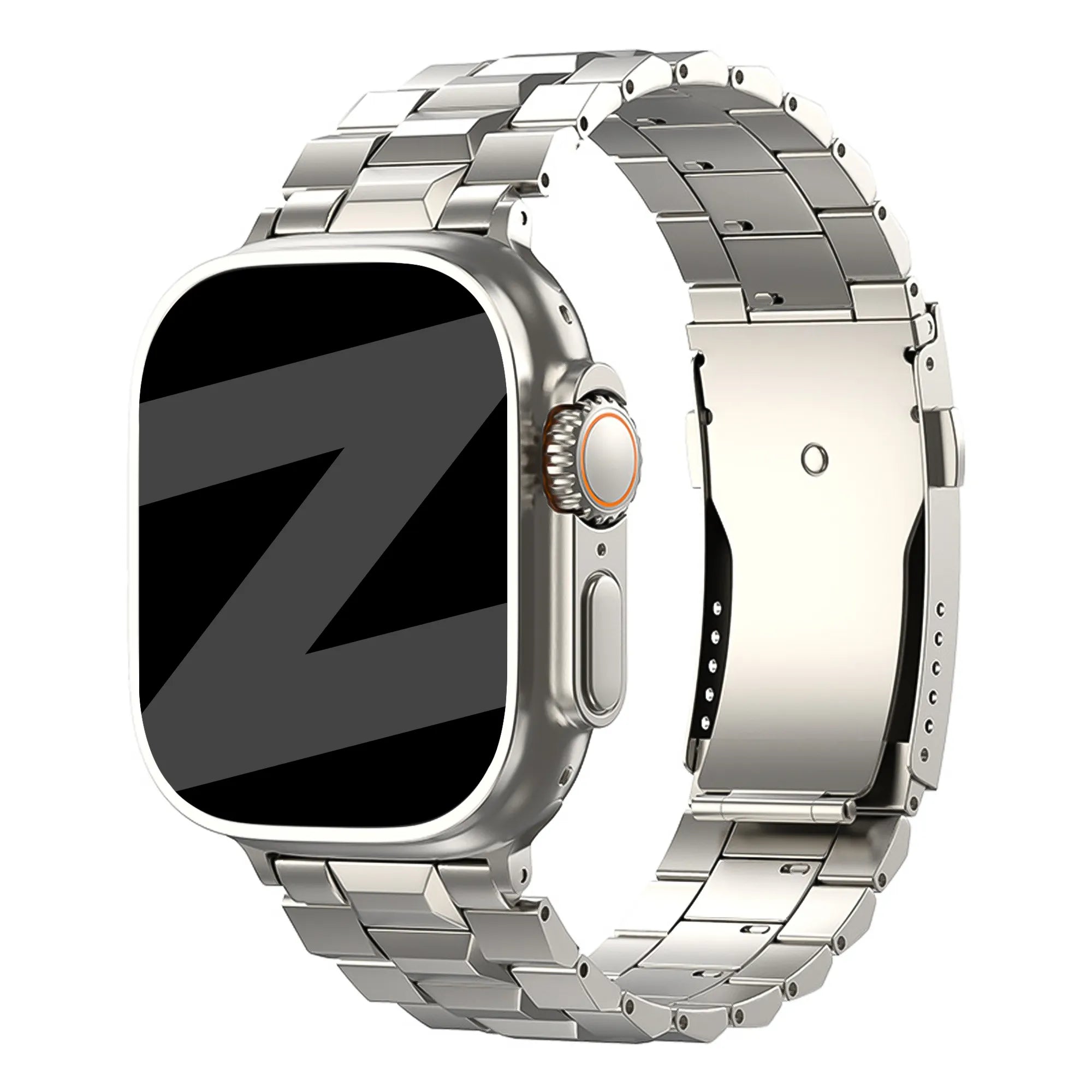 Bandz Apple Watch Titanium Strap 'Deluxe' (Titanium)