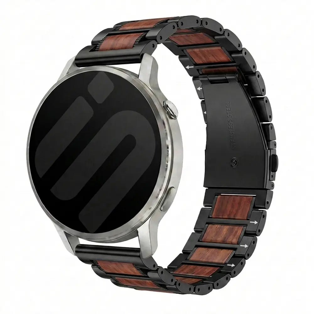 Suunto Core 2 Wood Steel Strap (Black)