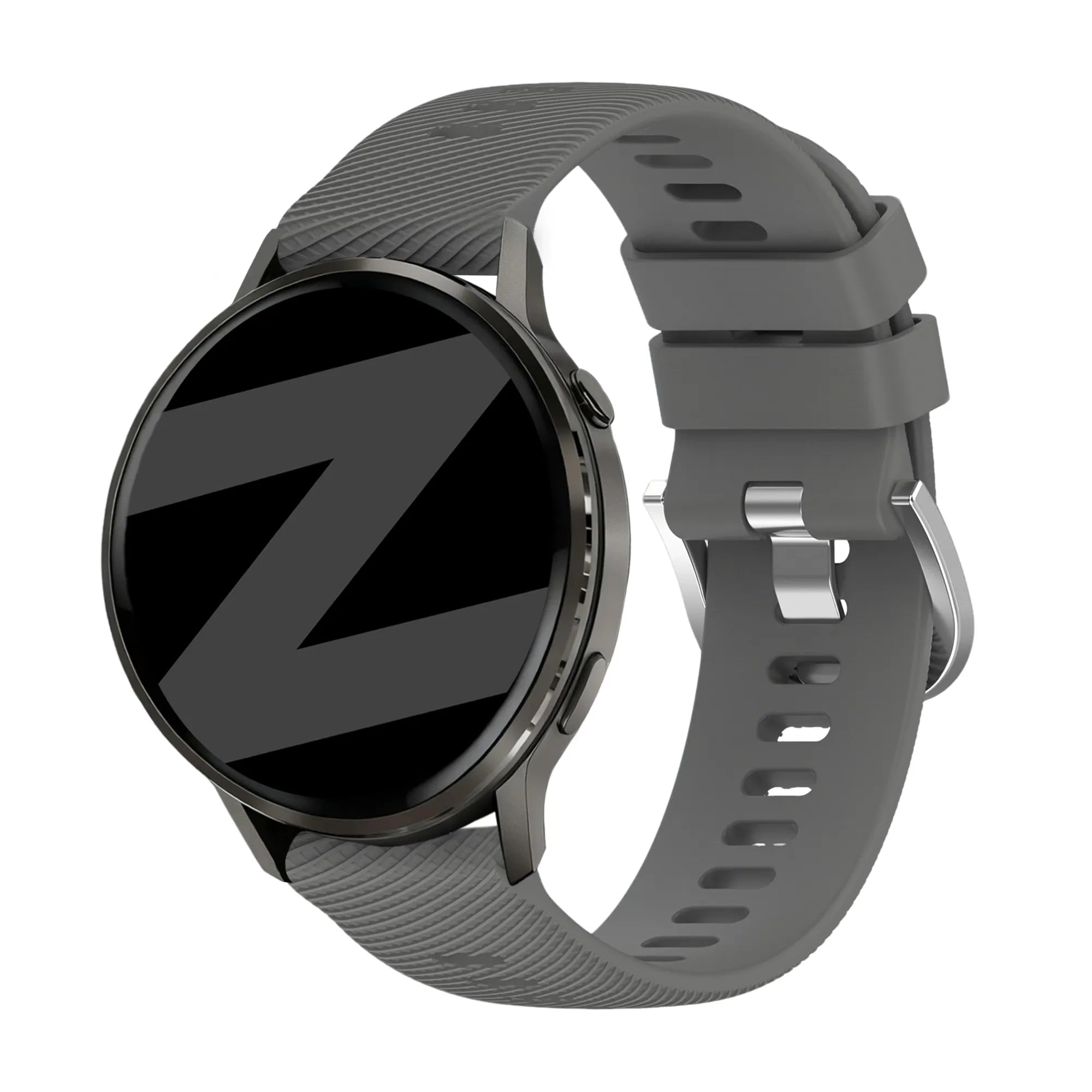 Bandz Garmin Forerunner 255s Silicone Strap 'Deluxe' (Dark Grey)