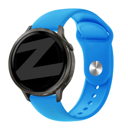 Bandz Garmin Forerunner 255 Sport Strap 'Deluxe' (Light Blue)