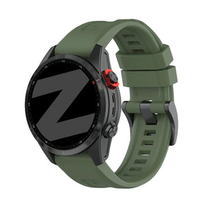 Bandz Garmin Forerunner 945 Silicone Strap 'Classic' (Army Green)