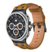 Samsung Galaxy Watch 8 - 44mm Solid Leather Strap (Brown)