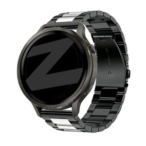 Bandz Garmin Venu 2 Steel Strap 'Classic' (Black/Silver)