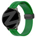 Bandz Garmin Forerunner 255 Silicone Strap with D-Buckle (Green)