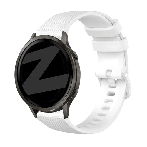 Bandz Garmin Forerunner 265 Silicone Strap 'Premium' (White)