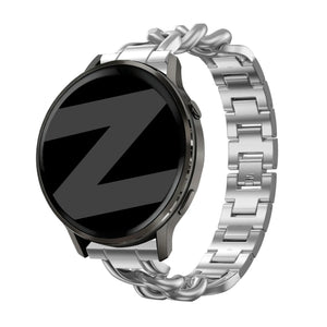 Bandz Oppo Watch X2 Mini Metal Strap 'Chains' (Silver)