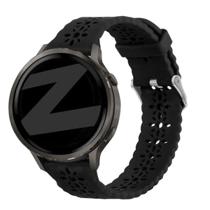 Bandz Garmin Forerunner 55 Silicone Strap 'Lace' (Black)