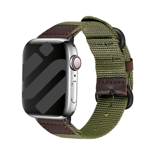 Apple Watch Ultra Canvas Strap (Army Green)