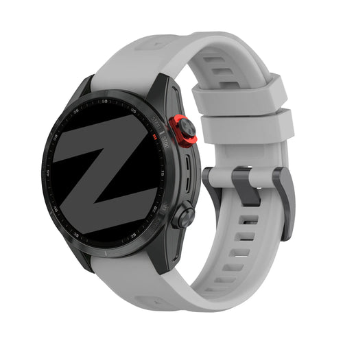Bandz Garmin Forerunner 970 Silicone Strap 'Classic' (Grey)