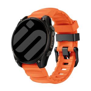 Garmin Forerunner 965 Trail Silicone Strap (Orange)