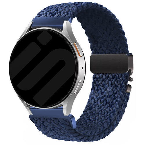 Garmin Vivoactive 4 Braided Strap with P-Buckle (Blue)