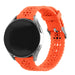 Samsung Galaxy Watch 6 - 40mm Patterned Silicone Strap (Orange)