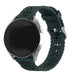 Coros Apex 2 Patterned Silicone Strap (Viridian)