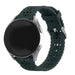 Coros Apex 42mm Patterned Silicone Strap (Viridian)