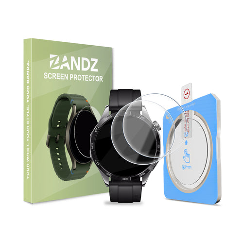 Bandz Huawei Watch GT 4 - 46mm Glass Screenprotector with One-Click Tool