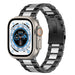 Apple Watch Ultra Steel Strap (Black/Silver)