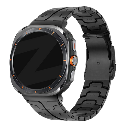 Bandz Samsung Galaxy Watch Ultra 2 Titanium Strap 'Iron' (Black)