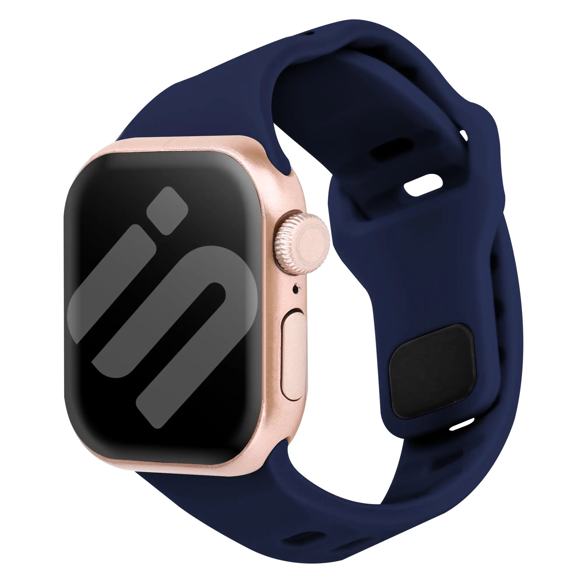 Apple Watch Tilted Sport Strap (Dark Blue)