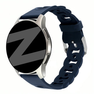 Bandz Polar Ignite 3 Silicone Strap 'Chains' (Dark Blue)