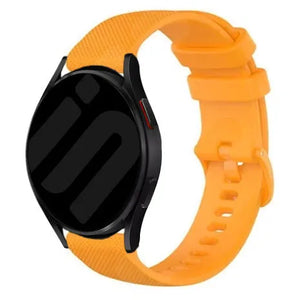 Oppo Watch X Premium Silicone Strap (Orange)
