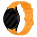 Samsung Galaxy Watch 7 - 44mm Premium Silicone Strap (Orange)