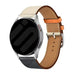 Amazfit GTS 4 Leather Duo Strap (White/ Dark Blue)