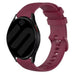 Samsung Galaxy Watch 7 - 44mm Premium Silicone Strap (Wine Red)