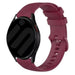 Samsung Galaxy Watch 7 - 40mm Premium Silicone Strap (Wine Red)