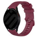 Samsung Galaxy Watch 6 - 44mm Premium Silicone Strap (Dark Red)