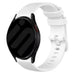 Samsung Galaxy Watch FE Premium Silicone Strap (White)