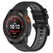 Garmin Forerunner 745 Sport Strap with Buckle (Black/Grey)