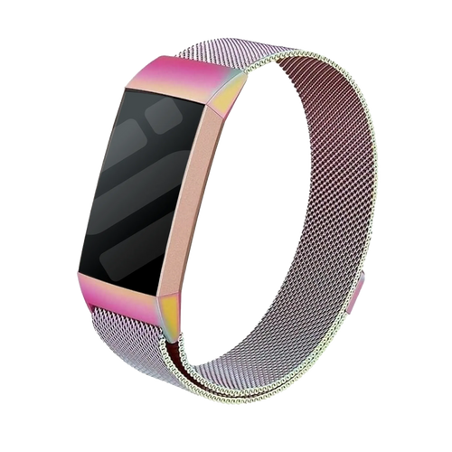 Fitbit Charge 3 Milanese Strap (Pearlescent)